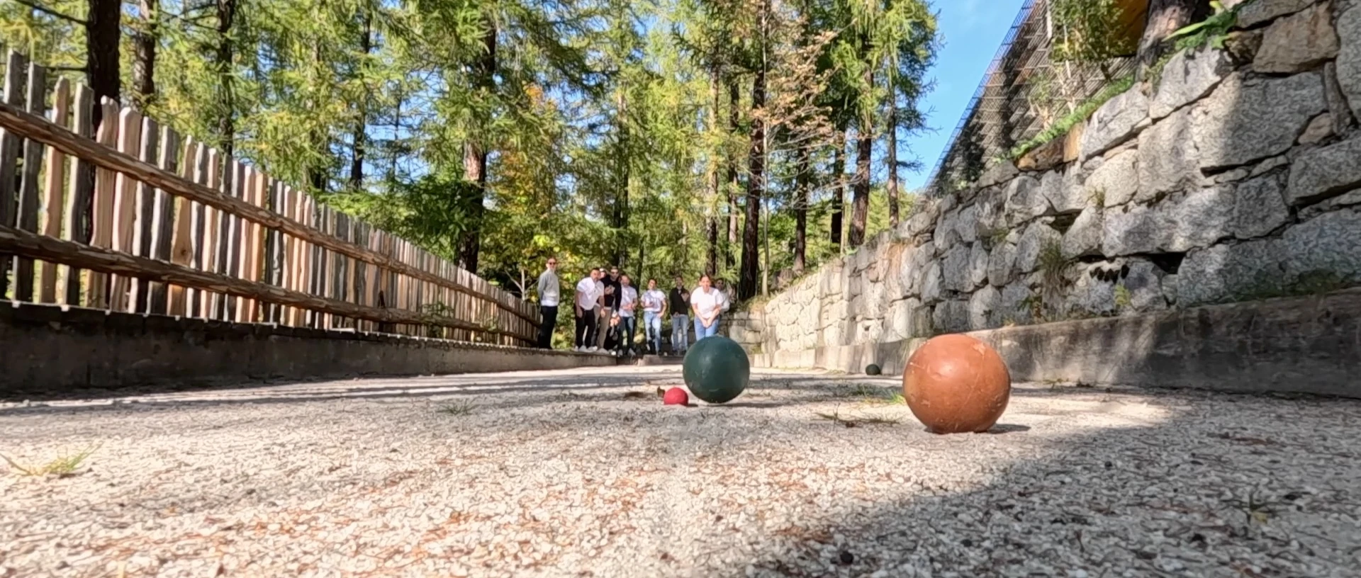 Attività outdoor per i partecipanti