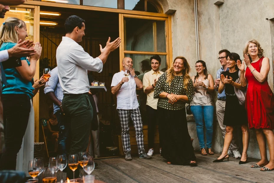 Jlenia Ermacora e Gregorio Di Leo ad un evento WYDE